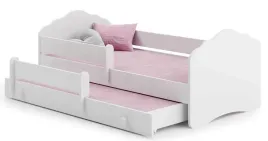 lozko-dzieciece-fala-ii-biale-podwojne-wysuwane-160x80-barierki-materace