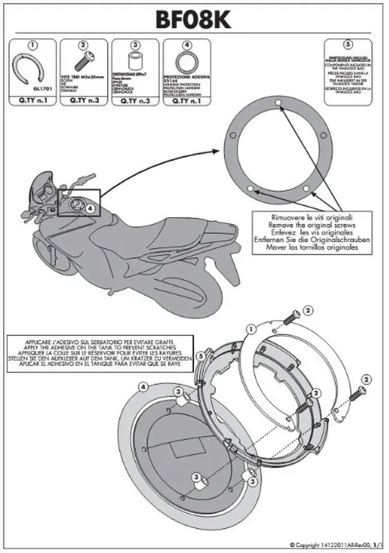 kappa-mocowanie-tanklock-ducati