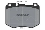 klocki-textar-przod-mercedes-e-w213-342mm-stan-nowy