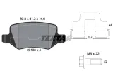 klocki-textar-tyl-mercedes-a-w168-stan-nowy