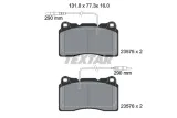 klocki-textar-przod-citroen-c8-310mm-stan-nowy