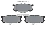 klocki-textar-tyl-mazda-mx-5-ii-276mm-stan-nowy