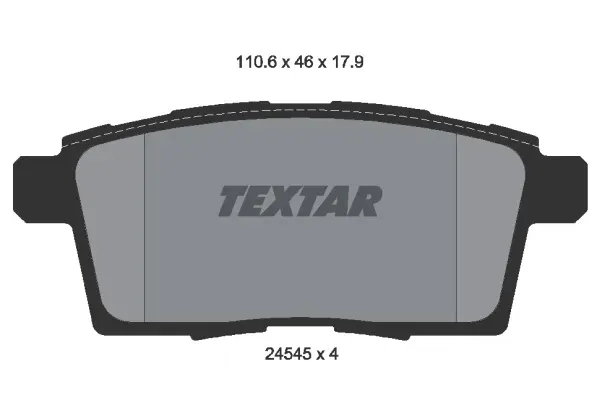 klocki-textar-tyl-mazda-cx-7-cx-9