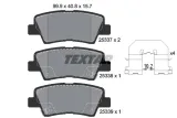 klocki-textar-tyl-hyundai-elantra-iii-stan-nowy