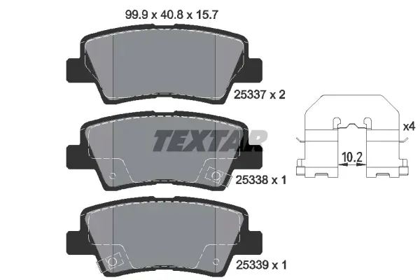 klocki-textar-tyl-hyundai-elantra-iii