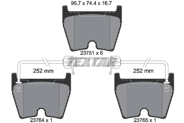 klocki-textar-przod-audi-a6-c5-rs6