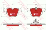 klocki-trw-dtec-tyl-bmw-3-e90-e91-e92-e93-stan-nowy
