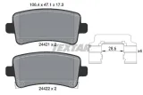 klocki-textar-tyl-saab-9-5-ii-stan-nowy
