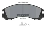 klocki-textar-przod-citroen-c-crosser-stan-nowy