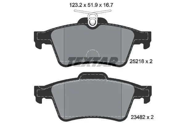 klocki-textar-tyl-do-peugeot-508