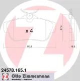 klocki-zimmermann-tyl-citroen-jumpy-ii-290mm-stan-nowy