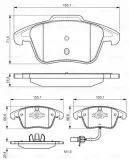 klocki-bosch-przod-audi-a4-b8-a5-314mm-stan-nowy