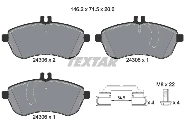 klocki-textar-przod-mercedes-e-w212-295mm