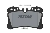 klocki-textar-przod-lexus-ls-f4-stan-nowy