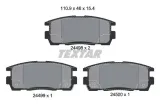 klocki-textar-tyl-chevrolet-captiva-stan-nowy
