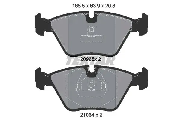 klocki-textar-przod-bmw-7-e32-stan-nowy