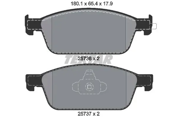 klocki-textar-przod-do-ford-focus-mk3-kuga-ii