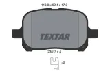 klocki-textar-przod-toyota-previa-stan-nowy