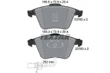 klocki-textar-przod-audi-a6-c5-320mm-stan-nowy