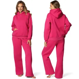dkaren-dk-k-b9-fuksja-komplet-bawelna-rozowy-2xl-dres-bluza-spodnie