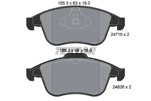 klocki-textar-przod-renault-scenic-iii