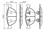 klocki-bosch-przod-bmw-x5-e53-356mm-stan-nowy