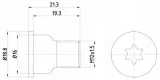 textar-sruby-tarczy-hamulcowej-m12x15-or-2szt-stan-nowy