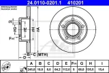 tarcze-ate-tyl-vw-passat-b5-b5-fl-stan-nowy