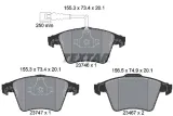 tarcze-klocki-textar-przod-vw-multivan-v-308mm-producent-czesci-textar