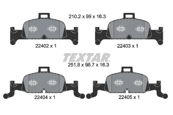 tarcze-klocki-textar-przod-audi-a7-c8-2017-318mm-stan-nowy