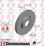 tarcze-klocki-zimmermann-przod-opel-combo-e-304mm-stan-nowy