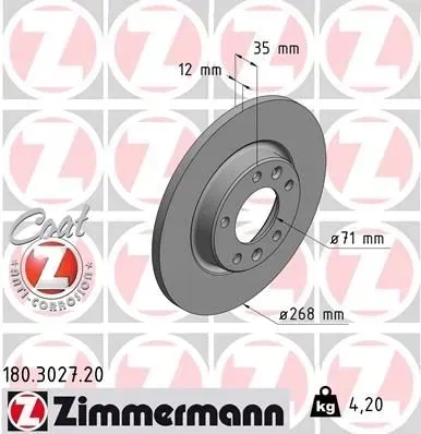 tarcze-klocki-zimmermann-tyl-opel-combo-e-2018-