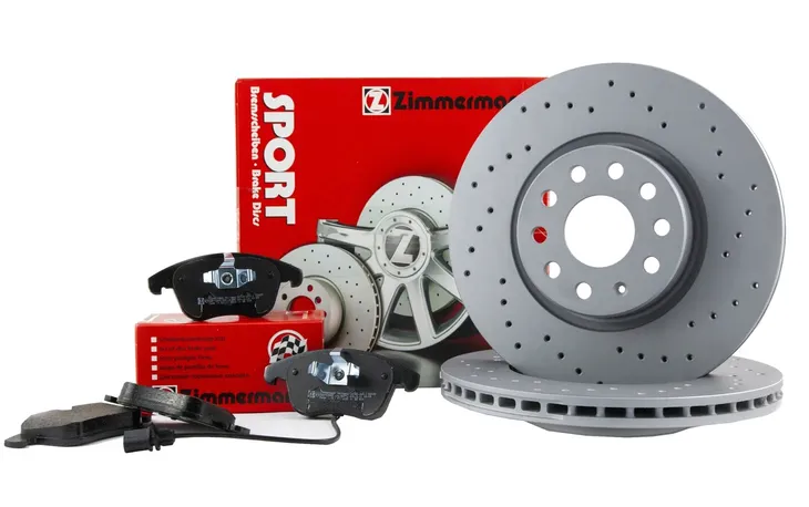 Tarcze Klocki ZIMMERMANN Przód BMW 5 E60 E61 348mm