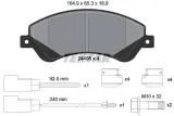 tarcze-klocki-textar-przod-ford-transit-v-280mm-producent-czesci-textar