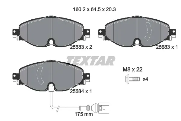 tarcze-klocki-textar-przod-vw-arteon-312mm-producent-czesci-textar