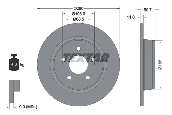 tarcze-klocki-textar-tyl-ford-transit-connect-13-