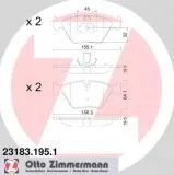 klocki-zimmermann-przod-bmw-x3-e83-325mm-stan-nowy