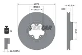 tarcze-klocki-textar-ford-transit-v-00-06-276mm-stan-nowy