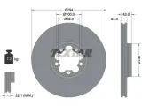 tarcze-klocki-textar-ford-transit-v-00-06-294mm-stan-nowy