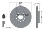 tarcze-klocki-textar-p-t-vw-scirocco-288-253mm-stan-nowy