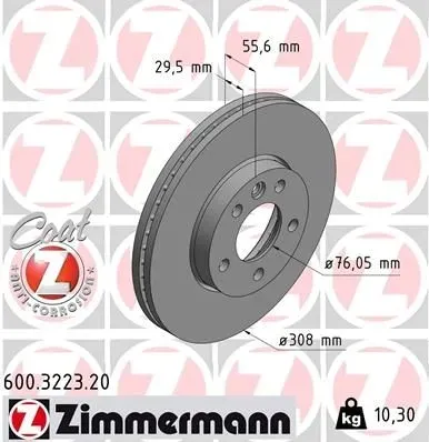tarcze-klocki-zimmermann-vw-multivan-v-vi-308mm