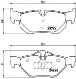 klocki-brembo-xtra-tyl-bmw-3-e90-x1-e84-300mm-stan-nowy