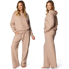 dkaren-dk-k-b8-bezowy-2xl-wiskoza-dlugi-komplet-dres-bluza-spodnie