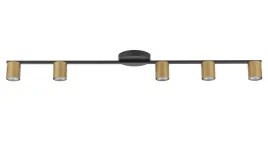 lampa-sufitowa-minimalistyczna-czarna-zlota-5-spotow-do-przedpokoju-sigma