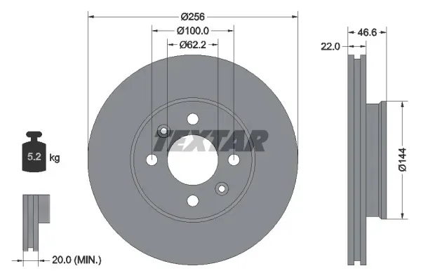 tarcze-klocki-textar-p-t-kia-rio-ii