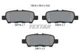 klocki-textar-tyl-infiniti-q70-stan-nowy