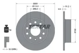 tarcze-klocki-textar-tyl-vw-scirocco-253mm-stan-nowy