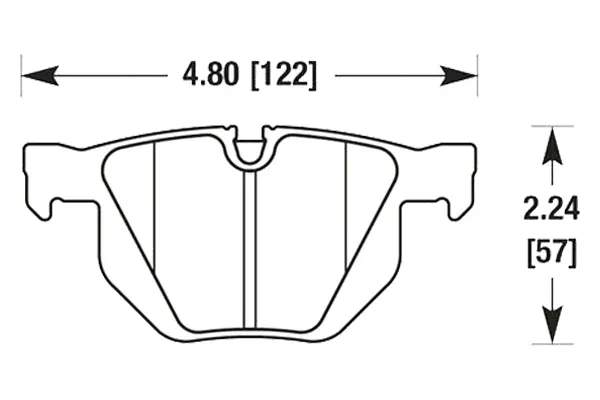 hawk-performance-hps-klocki-tyl-bmw-5-e60-6-e63