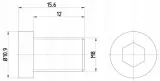 textar-sruby-tarczy-hamulcowej-m8x125-or-2szt-stan-nowy