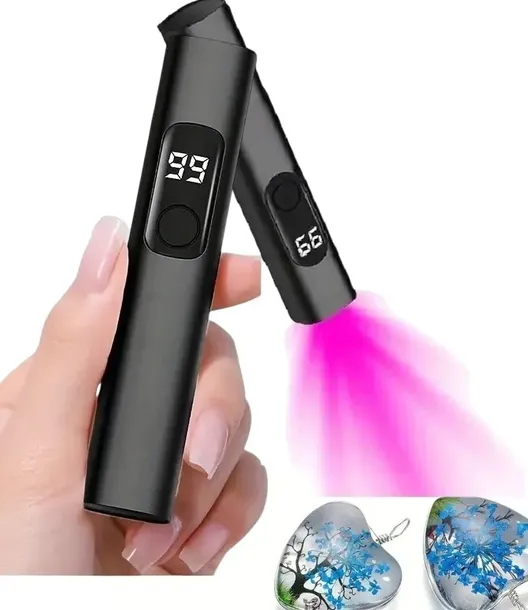 Lampa UV USB Z akumulatorem do żywica epoksydowa do biżuterii paznokci LUV1